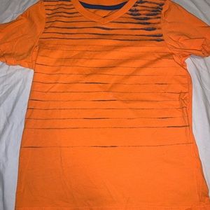 Boys Striped orange tee